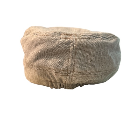 D&Y Elastafit Gray Linen Military Unisex Hat - Picture 3 of 7